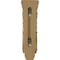 Ekena Millwork 3"W x 7 3/4"D x 10"H Small Hudson Acanthus Wood Corbel, Cherry CORW03X08X10HDCH - alternate 3